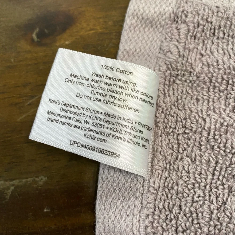 ✅ Sonoma gray hand towel